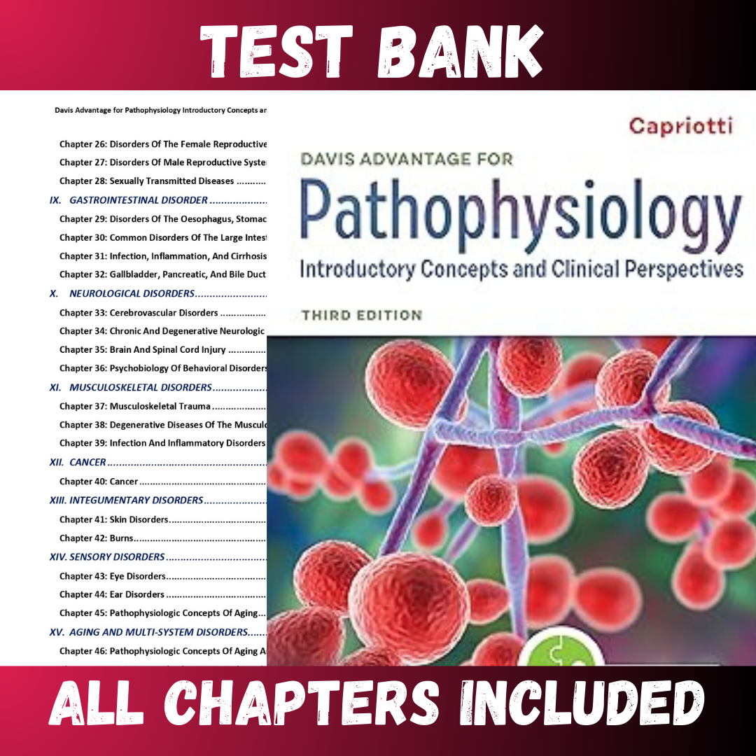Test-Bank-for-Davis-Advantage-for-Pathophysiology-Introductory-Concepts-3rd-Edition-Capriott-1.png Test Bank - Davis Advantage for Pathophysiology Introductory Concepts 3rd Edition by Capriotti - Image 1
