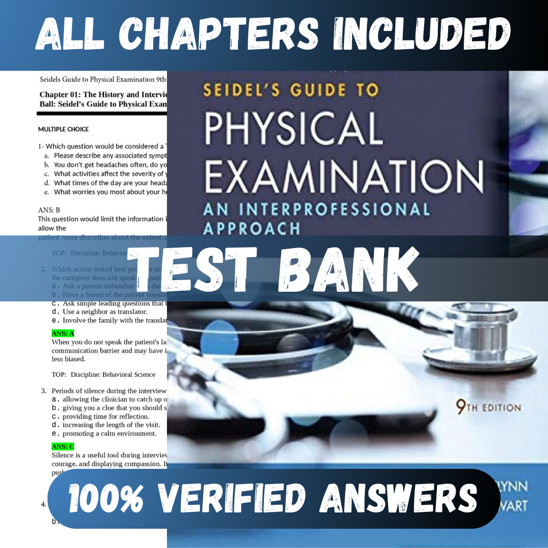 Test-Bank-for-Seidels-Guide-to-Physical-Examination-9th-Edition-Ball-1.png Test Bank Seidels Guide to Physical Examination 9th Edition (Ball, 2018) - Image 1